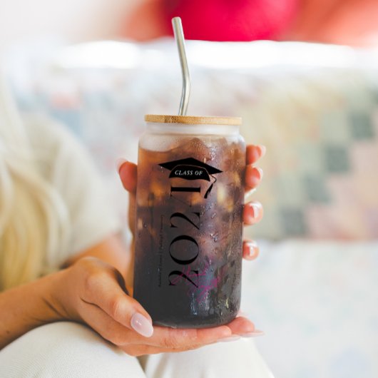 Stijlvolle klasse van | Monogram Afstuderen Blikvorm Glas