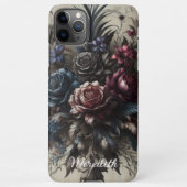 Stijlvolle klassiekers Rozen Fine Art Botanical Pa iPhone Hoesje (Achterkant)