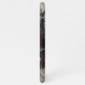 Stijlvolle klassiekers Rozen Fine Art Botanical Pa iPhone Hoesje (Linkerkant)