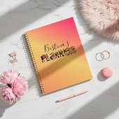 Stijlvolle, kleine tinten Gold Planner Typografie