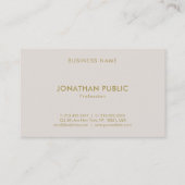 Stijlvolle kleuren, harmony Professional Sjabloon Visitekaartje (Achterkant)