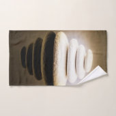 Stijlvolle kleuren in Zen Stones Bad Handdoek (Handdoek)