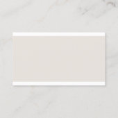 Stijlvolle kleuren Modern Chic Slank Plain Trendy Visitekaartje (Achterkant)