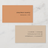 Stijlvolle kleuren Uw aangepaste tekst Moderne Sja Visitekaartje (Voorkant / Achterkant)