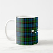 Stijlvolle kleurige lan fletcher Tartan Mok (Links)