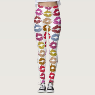 Stijlvolle kleurige Lips #11 Leggings