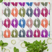 Stijlvolle kleurige Lips #13 Theedoek (Gevouwen)