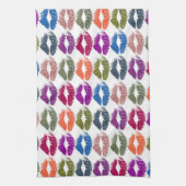 Stijlvolle kleurige Lips #13 Theedoek (Verticaal)