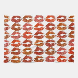 Stijlvolle kleurige Lips #21 Theedoek