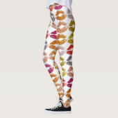 Stijlvolle kleurige Lips #26 Leggings (Links)
