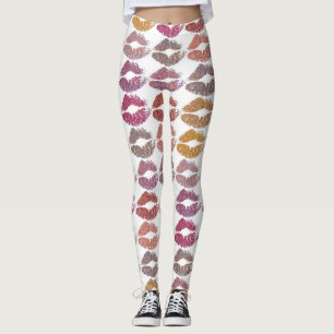 Stijlvolle kleurige Lips #28 Leggings