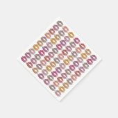Stijlvolle kleurige Lips #28 Servetten (Hoek)