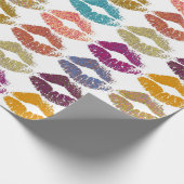 Stijlvolle kleurige Lips #29 Cadeaupapier (Hoek)