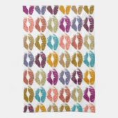 Stijlvolle kleurige Lips #29 Theedoek (Verticaal)