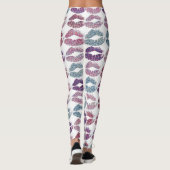 Stijlvolle kleurige Lips #31 Leggings (Achterkant)
