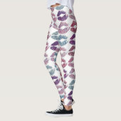 Stijlvolle kleurige Lips #31 Leggings (Links)