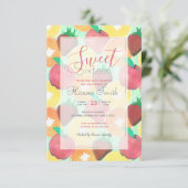 Stijlvolle kleurige zomer voor design kaart (Staand voorkant)