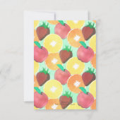 Stijlvolle kleurige zomer voor design kaart (Achterkant)