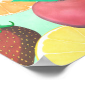 Stijlvolle kleurige zomer voor design poster (Hoek)