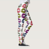 Stijlvolle Kleurrijke Lippen #18 Leggings (Rechts)