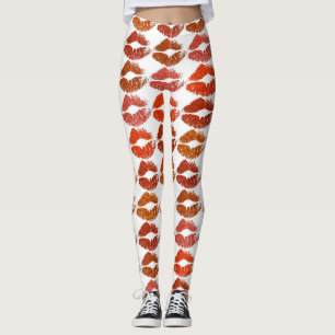Stijlvolle Kleurrijke Lippen #21 Leggings
