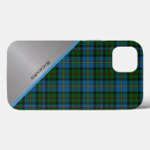 Stijlvolle, kleurrijke MacLeod-spelden en aluminiu Case-Mate iPhone Case (Achterkant (horizontaal))