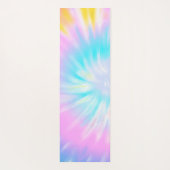 Stijlvolle kleurrijke regenboog stropdas dye yoga yogamat (Achterkant)