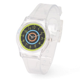 Stijlvolle Kleurrijke Transparante Horloge voor Vr