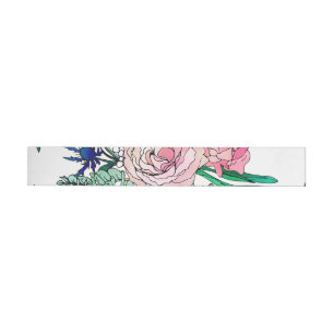 Stijlvolle kleurrijke Waterverf Floral Patroon