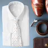 Stijlvolle kleurrijke Waterverf Polka Dot Pattern Stropdas