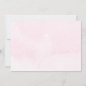 Stijlvolle kleurrijke wilde bloemen bruiloft save the date (Achterkant)