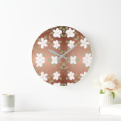 Stijlvolle klok met Honey Brown (Huis)