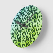 Stijlvolle klok voor dierlijke afdrukken (Hoek)