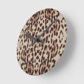 Stijlvolle klok voor dierlijke afdrukken (Hoek)