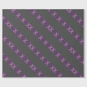 Stijlvolle knipschaar kapper kleermaker cadeaupapier (Vlak)