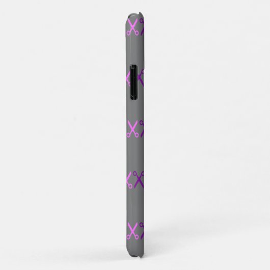 Stijlvolle knipschaar kapper kleermaker Case-Mate iPhone case (Achterkant/rechts)