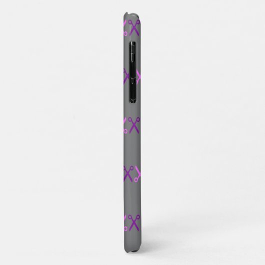 Stijlvolle knipschaar kapper kleermaker Case-Mate iPhone case (Achterkant/links)