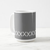Stijlvolle knipscharen kapper kleermaker koffiemok (Voorkant links)