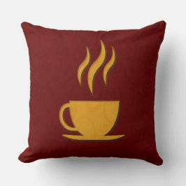 Stijlvolle koffie kussen