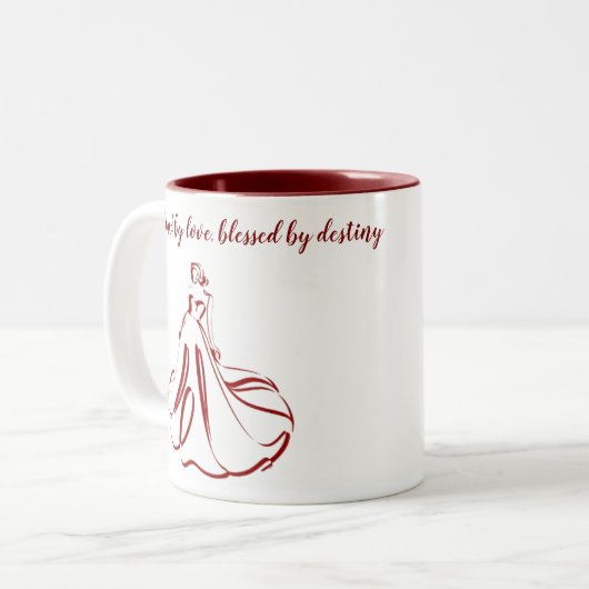 Stijlvolle koffie Mok – Brouwen met charme (Voorkant links)