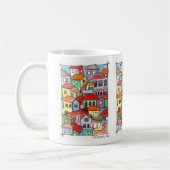 Stijlvolle koffiebeker koffiemok (Links)