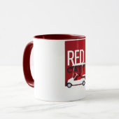 Stijlvolle koffiebeker voor golfliefhebbers mok (Voorkant links)