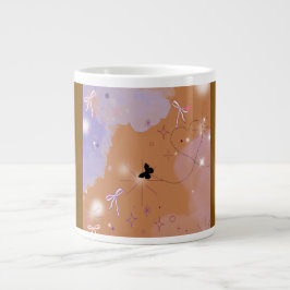 Stijlvolle koffiemok grote koffiekop