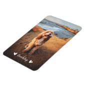 Stijlvolle kop foto foto | wit magneet (Linkerzijde)