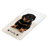 Stijlvolle kop foto foto | Zwart Magneet (Linkerzijde)