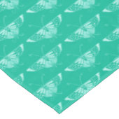 Stijlvolle Kunst Deco butterfly - turquoise en aqu Tafelkleed (Gekanteld)