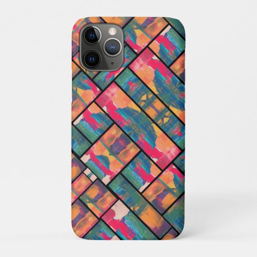 Stijlvolle kunstverf Case-Mate iPhone case (Achterkant)