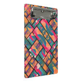 Stijlvolle kunstverf mini klembord (Schuin)