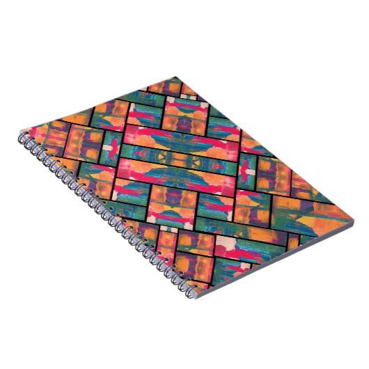 Stijlvolle kunstverf notitieboek (Rechterzijde)