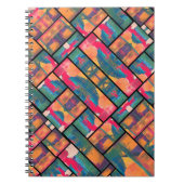 Stijlvolle kunstverf notitieboek (Voorkant)